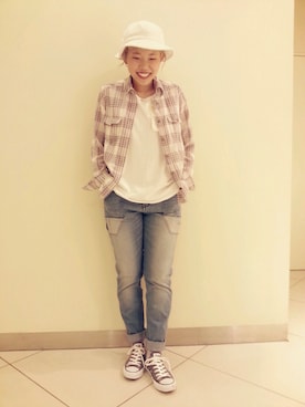 imaiさん（レディース・157cm）の春コーディネート