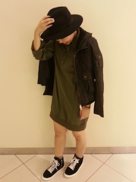 「ミリ女」｜imaiさん（レディース・157cm）の秋コーディネート