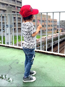 hinataさん（キッズ・100cm）の夏コーディネート