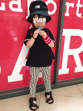 hinataさん（キッズ・100cm）の夏コーディネート
