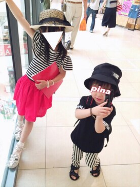hinataさん（キッズ・100cm）の夏コーディネート