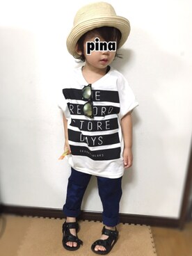 hinataさん(キッズ・100cm)の夏コーディネート
