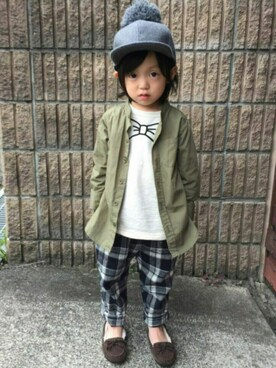 hinataさん(キッズ・100cm)の秋コーディネート