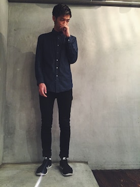 「CHEAP MONDAY（チープマンデイ）のアイテム」を使った、Tokitaさん（メンズ・182cm）の夏コーディネート