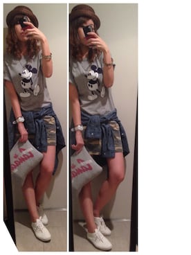 asmさん（レディース・161cm）の夏コーディネート