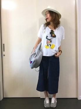 asmさん（レディース・161cm）の夏コーディネート