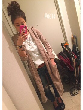 asmさん（レディース・161cm）の冬コーディネート