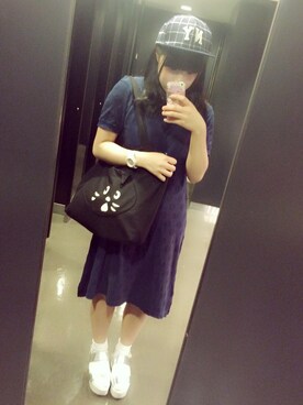 「神保町花月」｜ひかりさん（レディース・154cm）の夏コーディネート