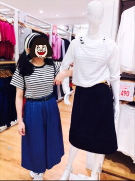 ひかりさん（レディース・154cm）の夏コーディネート