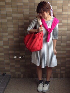 「おめかしコーデ」｜yuuka☺︎さん（レディース・153cm）の春コーディネート