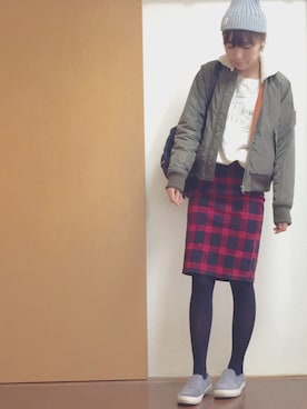 花*さん（レディース・160cm）の冬コーディネート