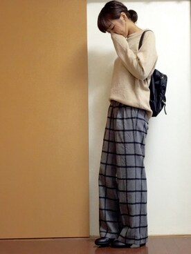 花*さん（レディース・160cm）の秋コーディネート