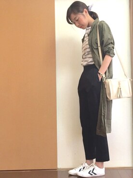 花*さん（レディース・160cm）の春コーディネート