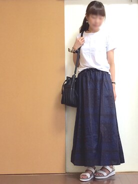 花*さん（レディース・160cm）の夏コーディネート