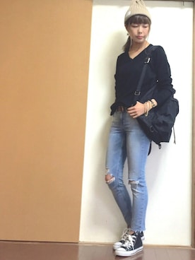 花*さん（レディース・160cm）の秋コーディネート