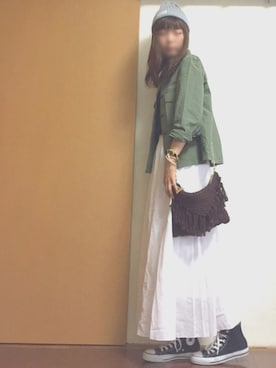 花*さん（レディース・160cm）の秋コーディネート