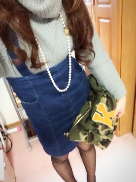 rie kさん（レディース・155cm）の冬コーディネート