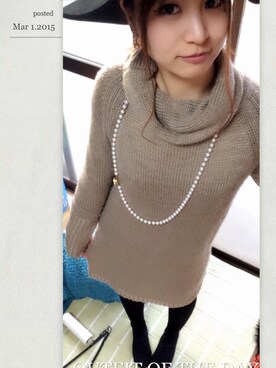 rie kさん（レディース・155cm）の春コーディネート