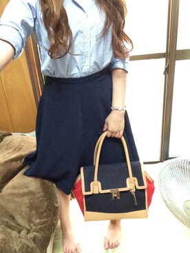 rie kさん（レディース・155cm）の春コーディネート