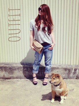 rie kさん(レディース・155cm)の春コーディネート