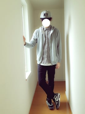 Uさん(メンズ・178cm)の夏コーディネート