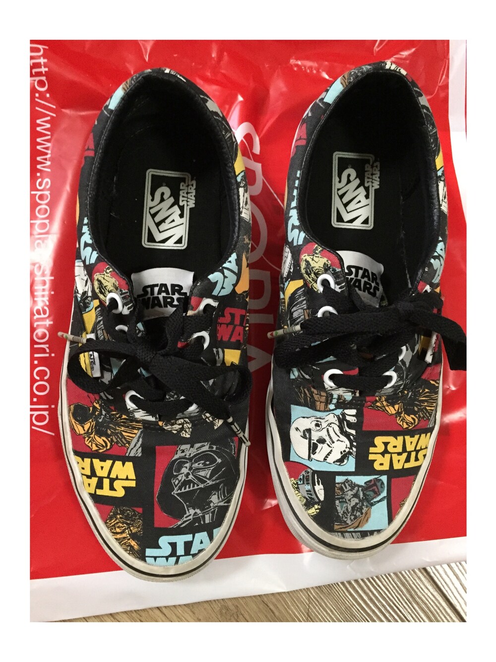 「BEAMS、VANS、スターウオーズ、スニーカー、メルカリ、限定」｜「VANSのアイテム（スニーカー、その他）」を使った、もこ.さん（レディース・151cm）の秋コーディネートの1枚目の写真