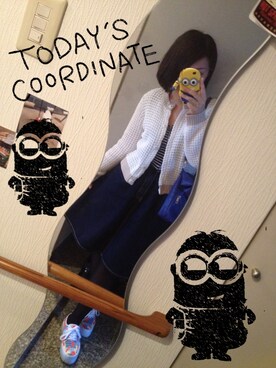 「MOUSSY（マウジー）のアイテム（デニムスカート、その他）」を使った、sayaka♫さん（レディース・152cm）の春コーディネート