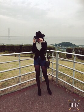 「CECIL McBEE（セシルマクビー）のアイテム（その他アウター）」を使った、あいささん（レディース・165cm）の秋コーディネート