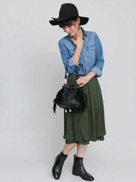 ☆シルビ☆さん（レディース・168cm）の秋コーディネート