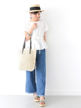 ☆シルビ☆さん（レディース・168cm）の春コーディネート