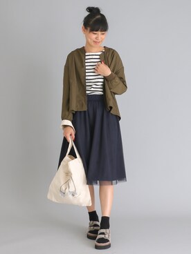 ☆シルビ☆さん（レディース・168cm）の秋コーディネート