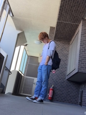 「ＧＷ」｜オノマトペさん（メンズ・170cm）の春コーディネート