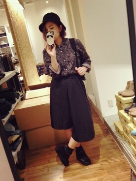 YUINA.Kさん（レディース・154cm）の秋コーディネート