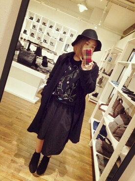 YUINA.Kさん（レディース・154cm）の秋コーディネート