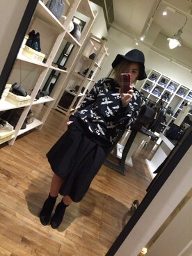 YUINA.Kさん（レディース・154cm）の冬コーディネート