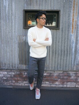 KISHIさん（メンズ・173cm）の秋コーディネート