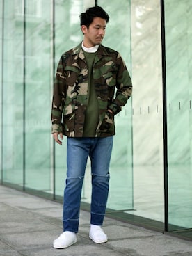 KISHIさん（メンズ・173cm）の春コーディネート