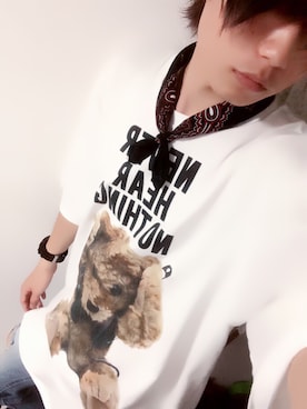 「VAROSH（ヴァロッシュ）のアイテム」を使った、tsukasaaaさん（メンズ・177cm）の春コーディネート