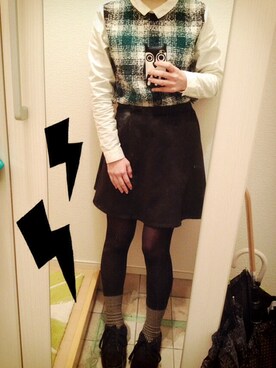 もこさん（レディース・152cm）の冬コーディネート