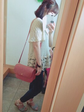 「sango（sango）のアイテム（腕時計）」を使った、ナツさん（レディース・158cm）の夏コーディネート