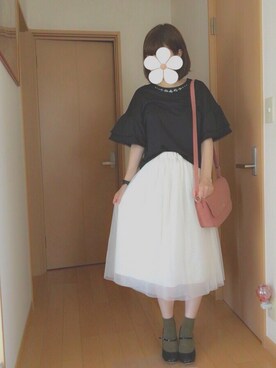 「sango（sango）のアイテム（腕時計）」を使った、ナツさん（レディース・158cm）の夏コーディネート