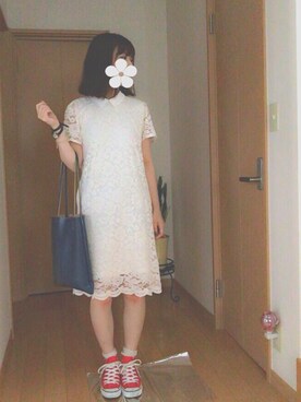 「sango（sango）のアイテム（腕時計）」を使った、ナツさん（レディース・158cm）の夏コーディネート