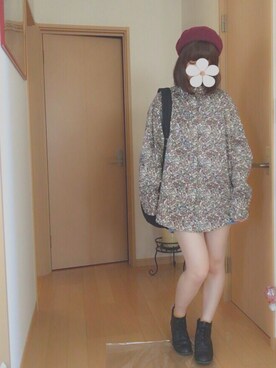 「sango（sango）のアイテム（腕時計）」を使った、ナツさん（レディース・158cm）の秋コーディネート