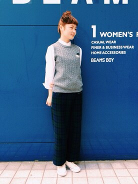 suzuさん（レディース・163cm）の秋コーディネート