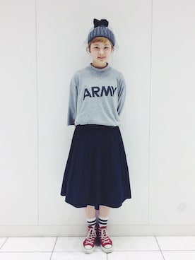 suzuさん（レディース・163cm）の春コーディネート