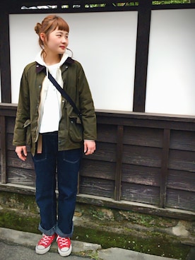 suzuさん（レディース・163cm）の春コーディネート