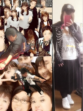 「STUSSY（ステューシー）のアイテム（キャップ、ブラック系）」を使った、GUPPYさん（レディース・155cm）の春コーディネート