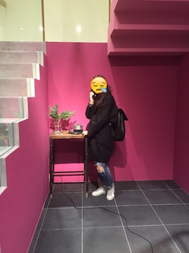 「MM6 Maison Margiela（ｴﾑｴﾑｼｯｸｽ ﾒｿﾞﾝ ﾏﾙｼﾞｪﾗ）のアイテム（その他アウター）」を使った、あさんがーさん（レディース・156cm）の冬コーディネート