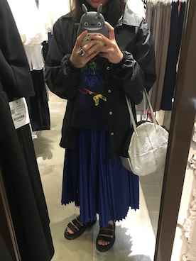 「MONKI（モンキ）のアイテム（リング）」を使った、あさんがーさん（レディース・156cm）の春コーディネート