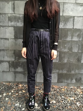 「アイテム（バングル/リストバンド）」を使った、あさんがーさん（レディース・156cm・10代）の春コーディネート